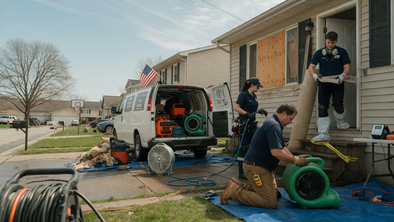 Water Damage Restoration in Mississippi near me